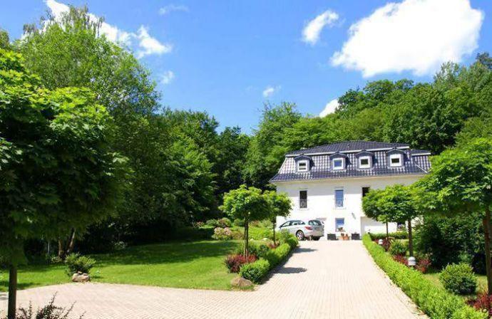 Weisses-Haus-Am-Kurpark-Fewo-Bergblick Bad Suderode Exteriör bild